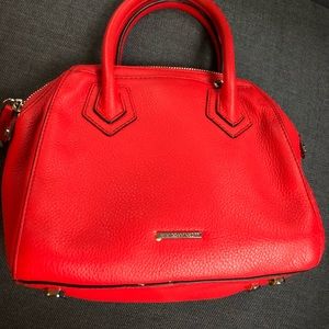 Rebecca Minkoff Red Micro Perry Handbag